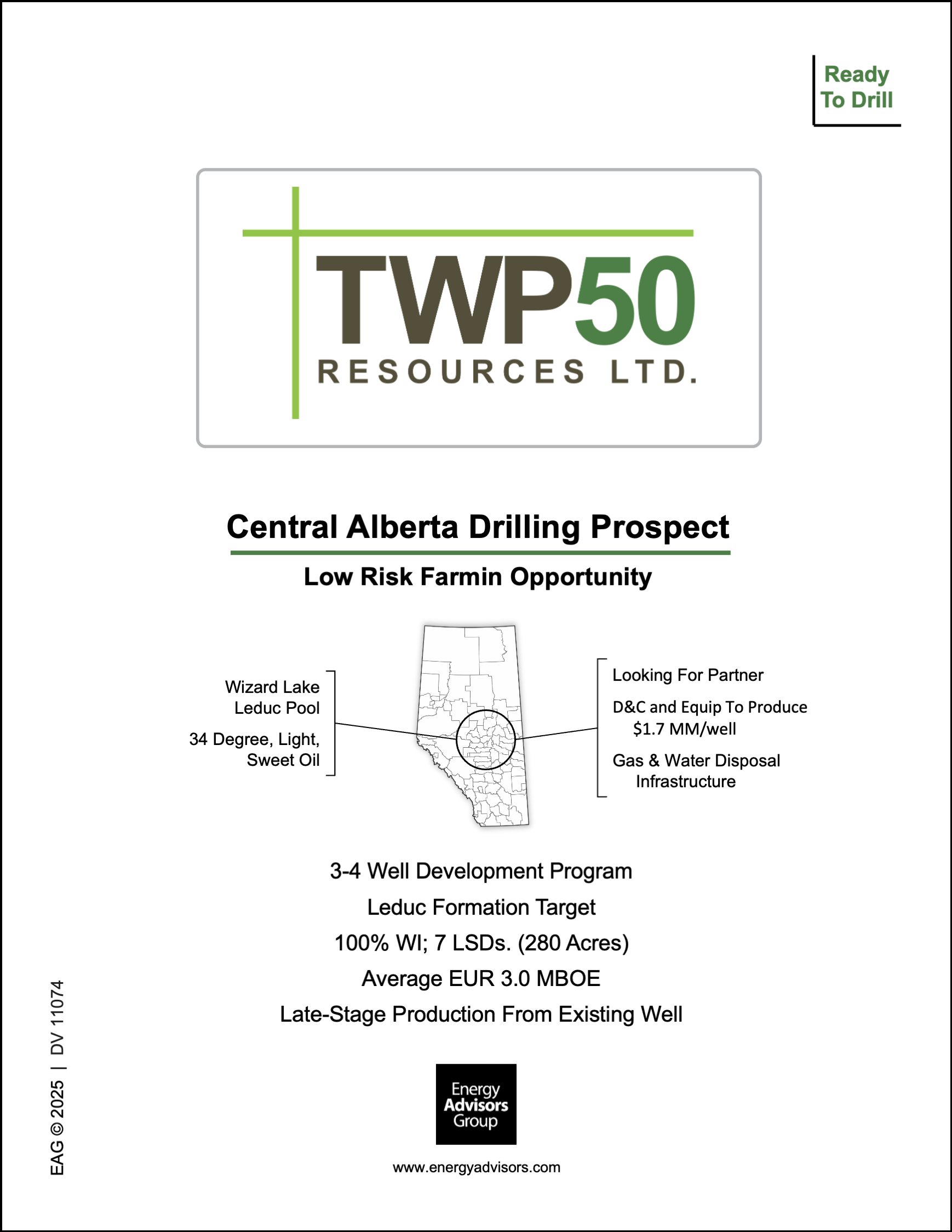 TWP50 FARMIN OPPORTUNITY - Energy Advisors Group TWP50 FARMIN OPPORTUNITY